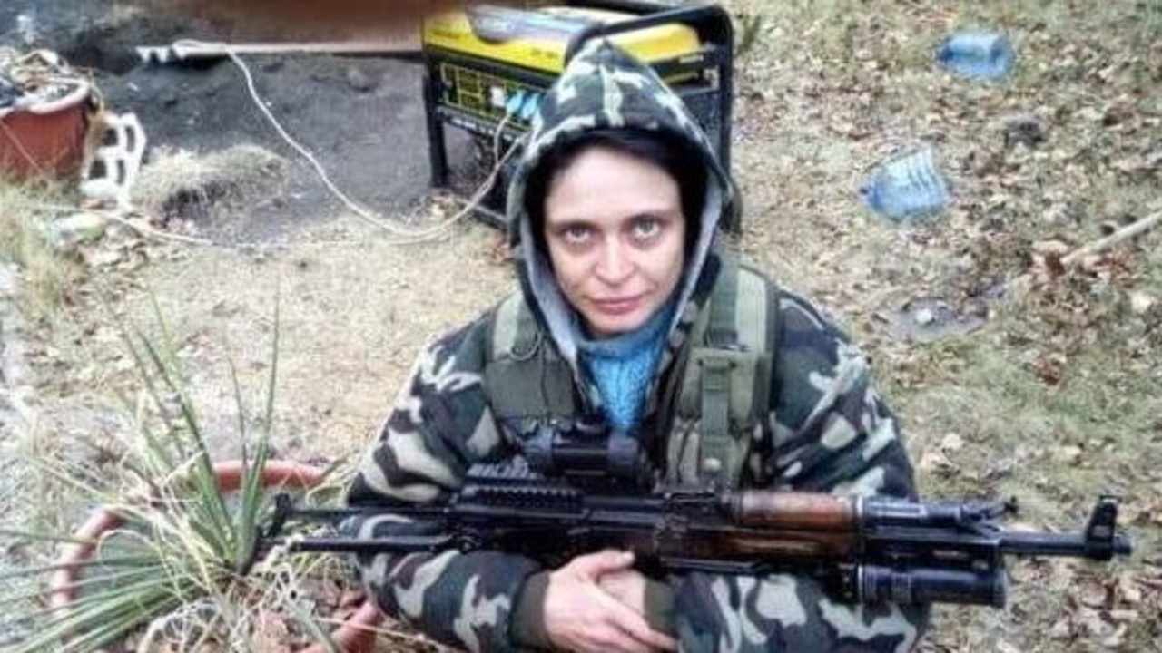 Russia Ukraine war Female sniper with 40 kills captured by Ukrainian