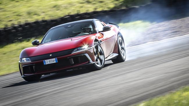 The Ferrari 12Cilindri has a wild side. Photo: Supplied