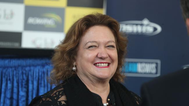 Gina Rinehart has dropped her sponsorship deal of the Diamonds netball team. Picture: AAP Image/David Swift