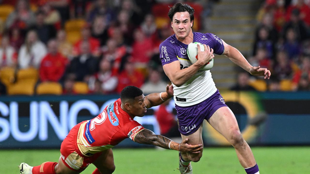 Injuries have led to Howarth getting a run in the centres where he’s excelled so far in 2024. Picture: Bradley Kanaris/Getty Images