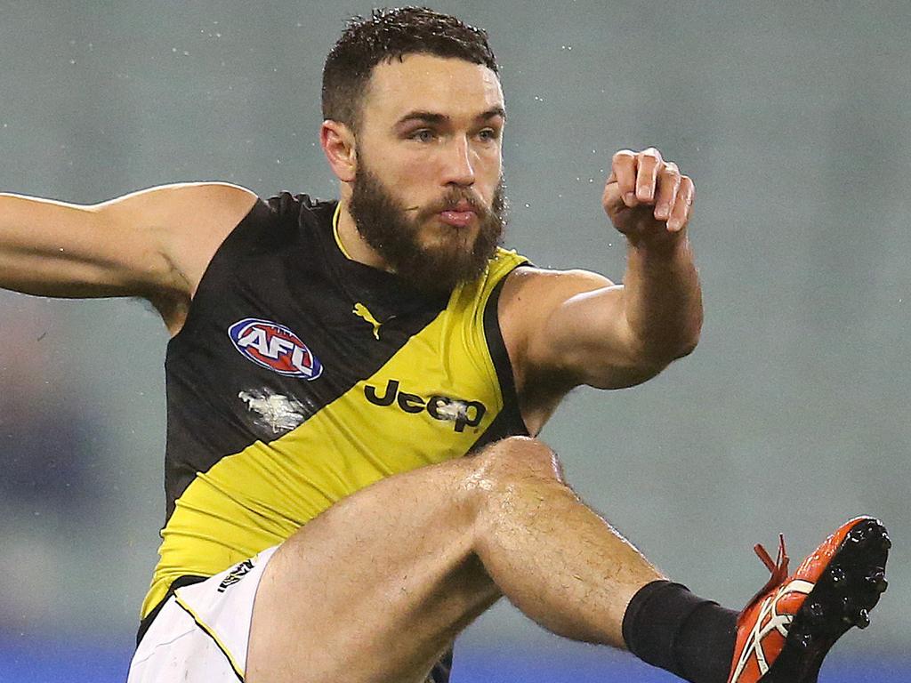 AFL Round 20. 03/08/2019.   Melbourne v Richmond at the MCG.  Richmonds Shane Edwards      .  Pic: Michael Klein