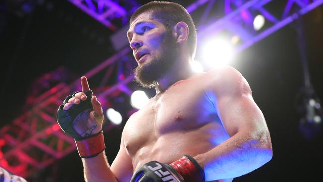 Khabib Nurmagomedov is one scary man.