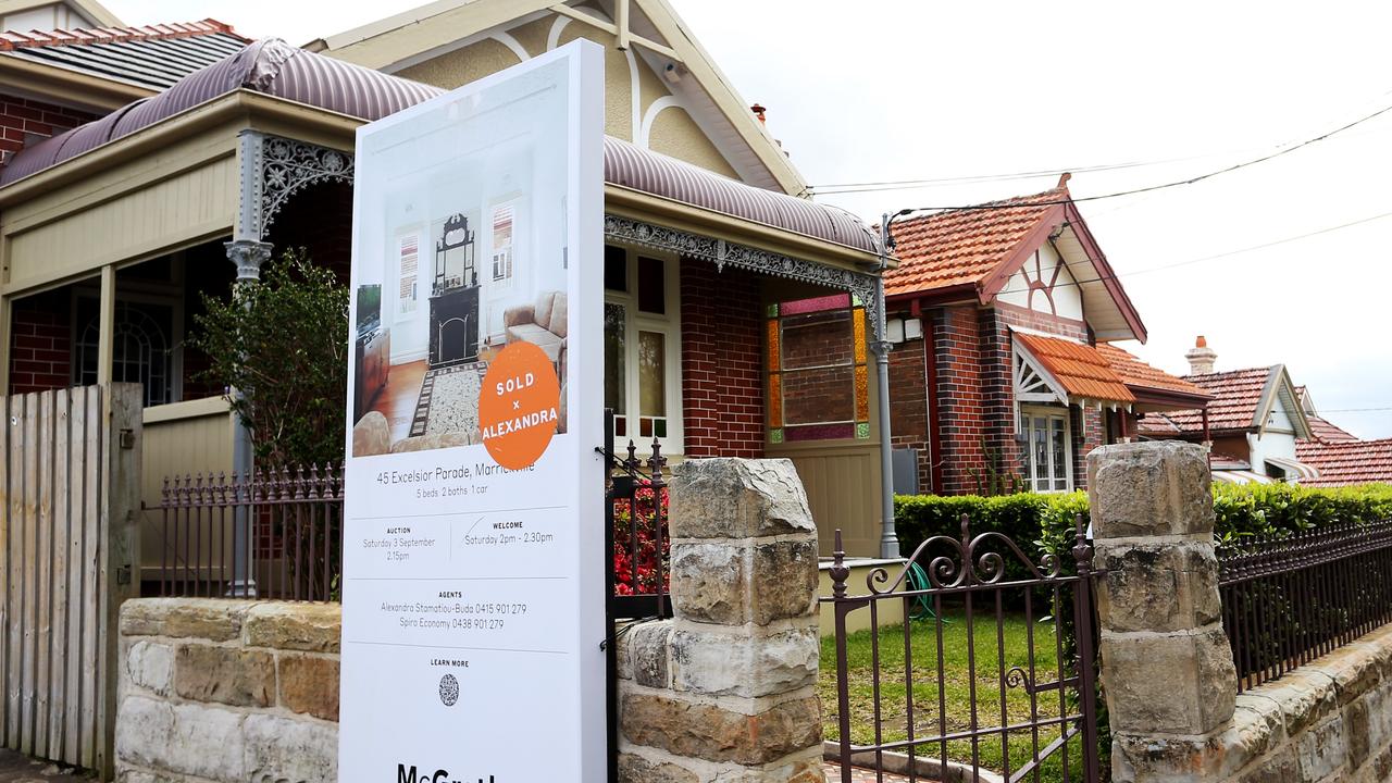 House prices could fall by 25 per cent in Sydney. Picture: Lisa Maree Williams/Getty Images