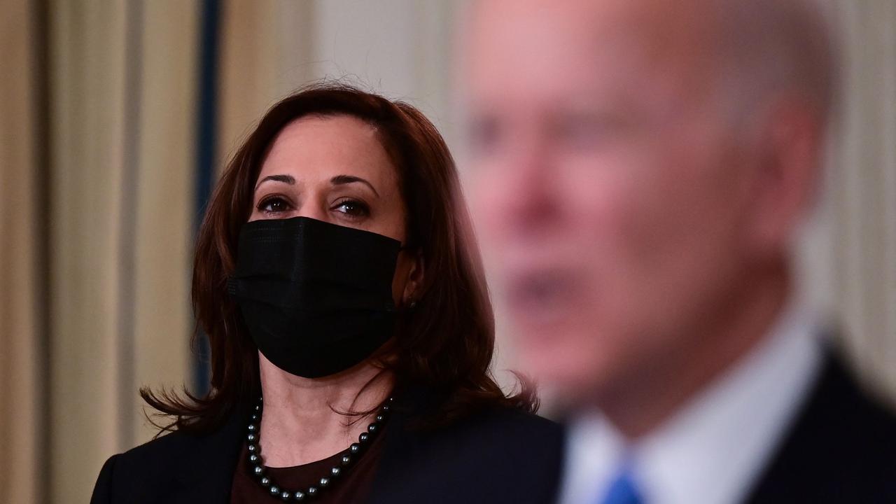 The Biden administration has been particularly bothered by Vice President Kamala Harris’ handling of the border crisis. (Photo by JIM WATSON / AFP)