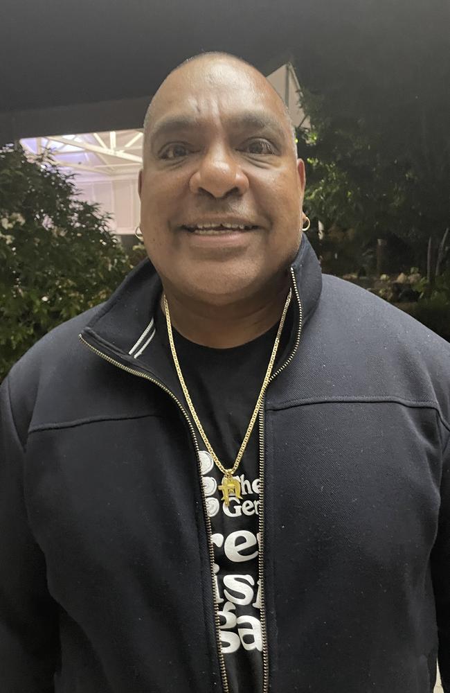 Genus Passi at the committee’s public hearing on May 7. Mr Passi worked in Cleveland Youth Detention centre for 18 years.