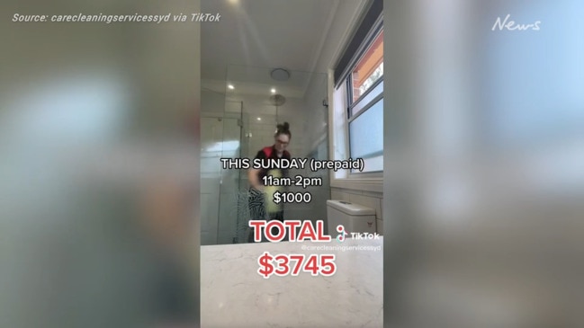 20yo Sydney woman rakes in of dollars each week by cleaning