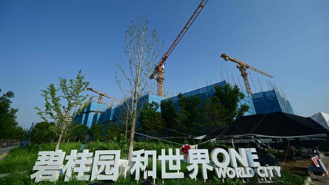 A development of property developer Country Garden in Beijing on August 15, 2023. Picture: Pedro PARDO / AFP