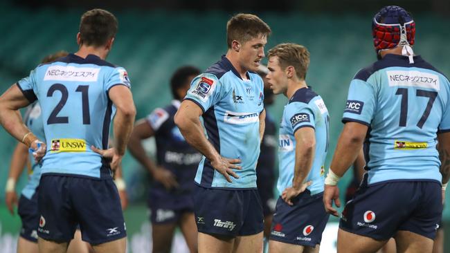 The Waratahs were listless and uninspired against the Rebels. Picture: Getty Images