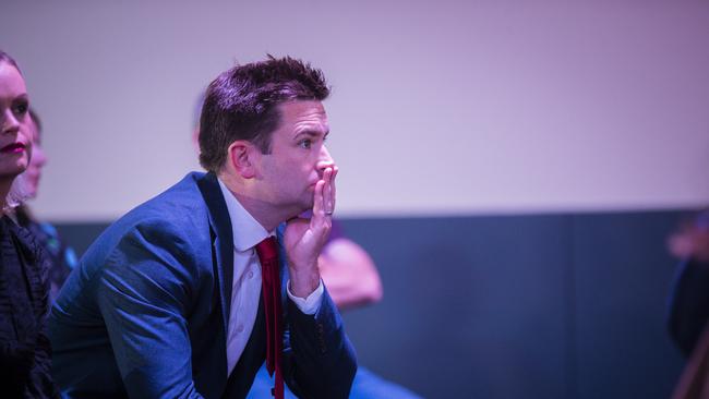As Opposition Leader Dean Winter comes under fire for calling the no-confidence vote, a survey has dropped that may be in his favour. Picture: NewsWire / Richard Jupe