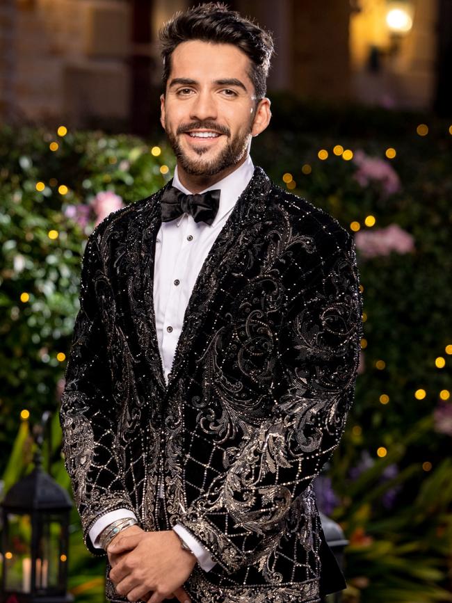 Bachelorette contestant Darvid Garayeli.