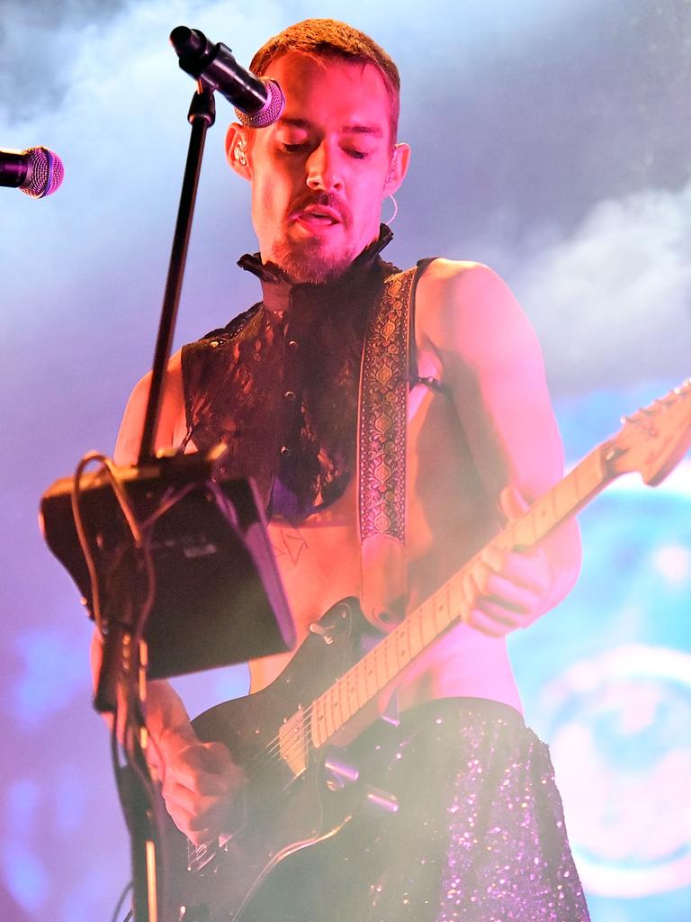 The Silverchair frontman’s hiatus began on Tuesday, his 46th birthday. Picture: Scott Dudelson/Getty Images