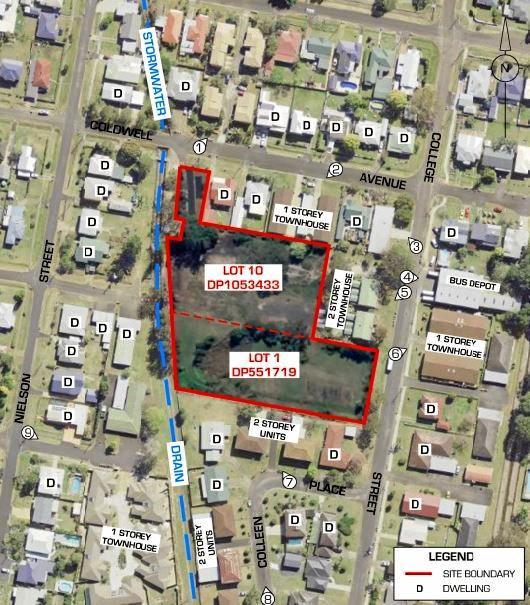 Proposed blocks for $6.5m East Lismore multi-dwelling housing development. Picture: Jasmine Burke