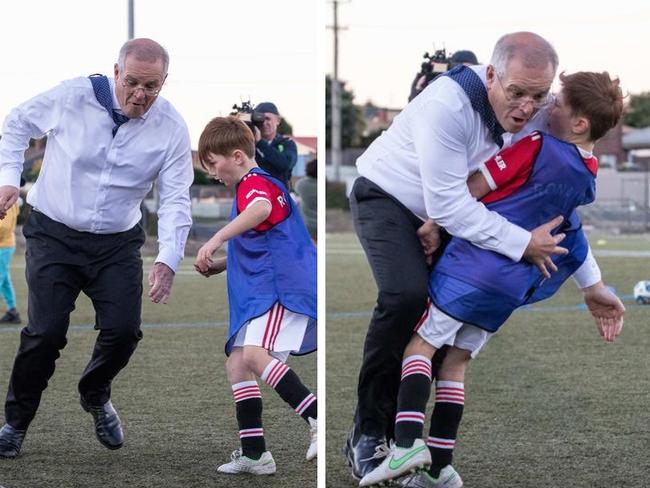 Bulldozer in action: Wild video as PM trips, brings down kid