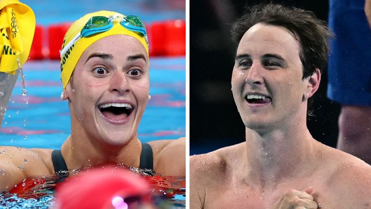 Two gold for Australia in the pool this morning.