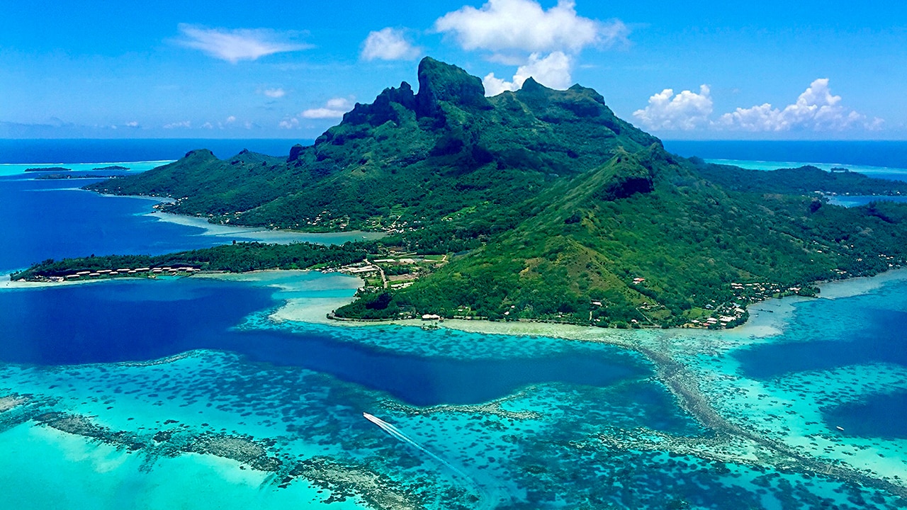 Bora Bora from above. Picture: iStock