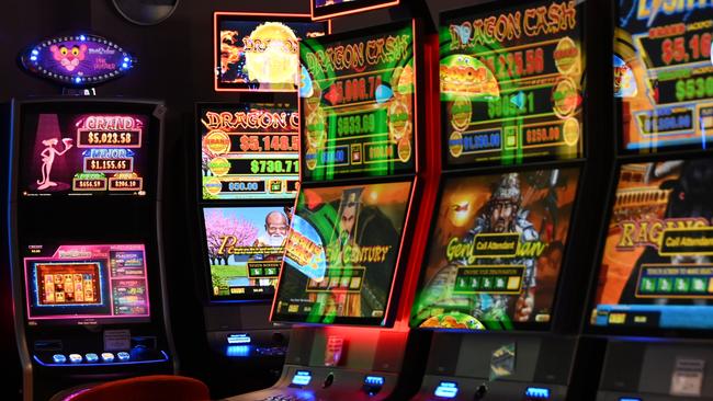 Punters in NSW have spent a record amount on pokies. Picture: News Regional Media