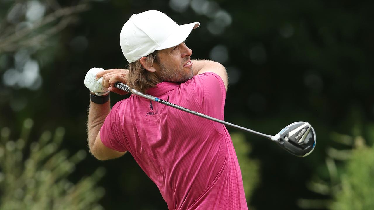 Aaron Baddeley will play his 500th PGA Tour event this week. Picture: Matthew Stockman/Getty Images