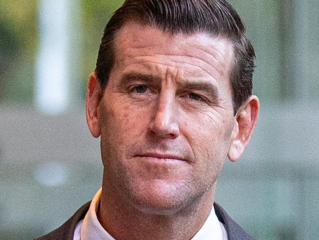 SYDNEY, AUSTRALIA - NewsWire Photos May 05, 2022: Ben Roberts-Smith leaves the Supreme Court in Sydney. Picture: NCA NewsWire / Christian Gilles