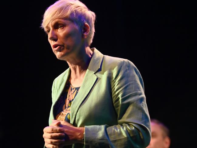 Greens MP Cate Faehrmann at the NSW Greens Campaign Launch in Sydney., Picture: NCA NewsWire / Jeremy Piper