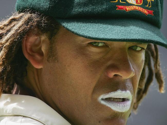 MELBOURNE, AUSTRALIA - DECEMBER 28:  Andrew Symonds of Australia looks on during day three of the Second Test between Australia and South Africa played at the MCG on December 28, 2005 in Melbourne, Australia.  (Photo by Hamish Blair/Getty Images) FILE: Australian cricket great Andrew Symonds has died aged 46 after being involved in a car crash.