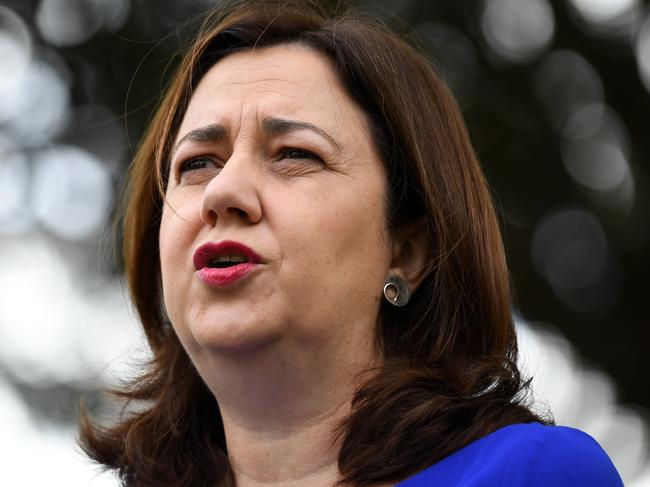 Queensland Premier Annastacia Palaszczuk.