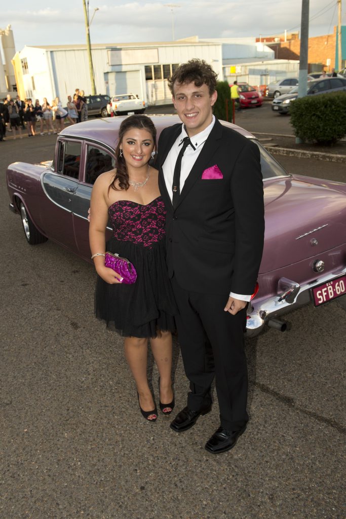 This fashionable couple are Mia Cotic and Cody Dimech. Picture: Kevin Farmer