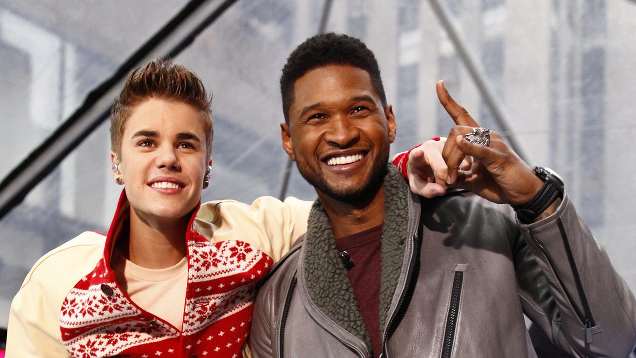 Sources told Page Six that there is “no bad blood” between Usher and Bieber, seen here in 2009. Picture: NBC