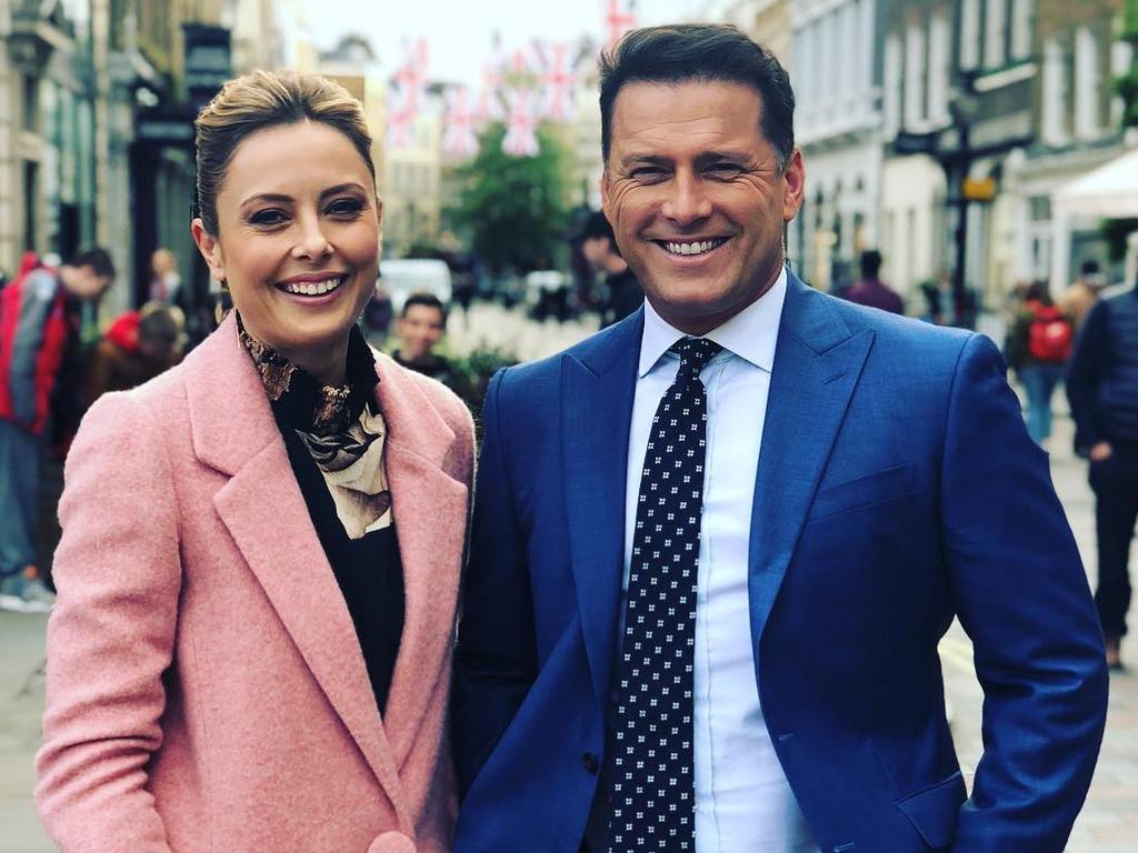 Allison Langdon and Karl Stefanovic will host Today in 2020. Picture: Instagram