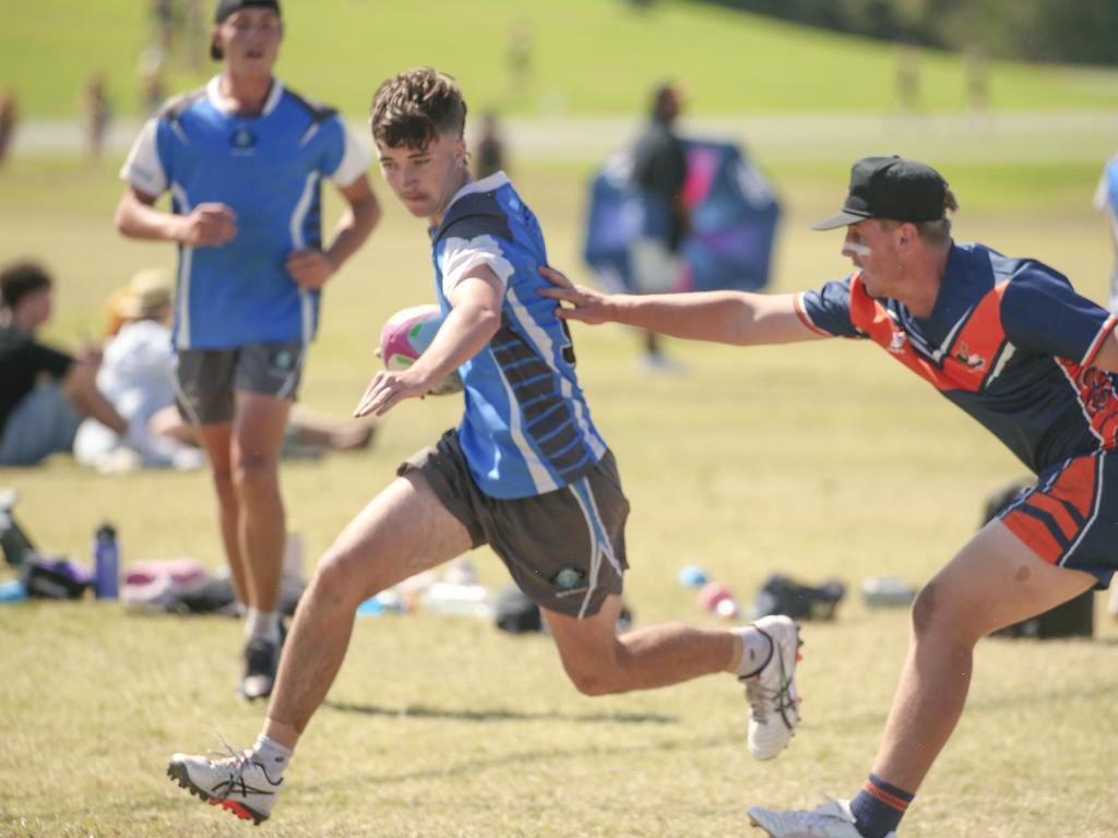McCauley College V Laidley State High at the 2024 Gold Coast Titans All Schools Touch Football Picture: Glenn Campbell