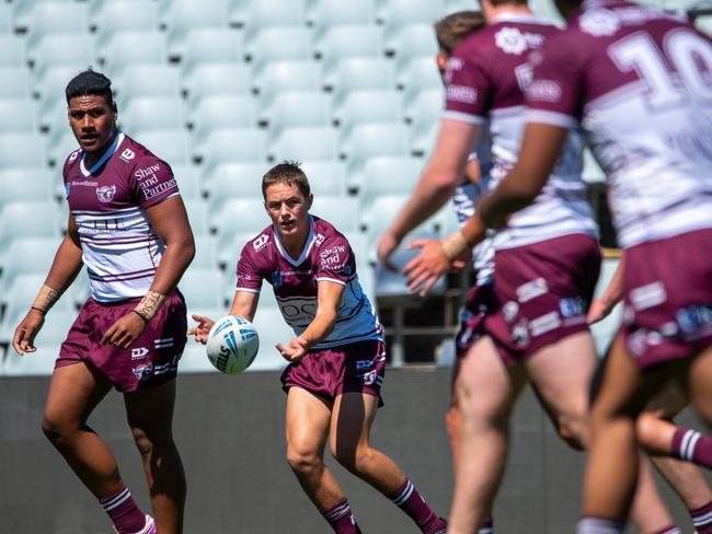 Manly’s Jayden Seckold. Picture: Thomas Lisson.