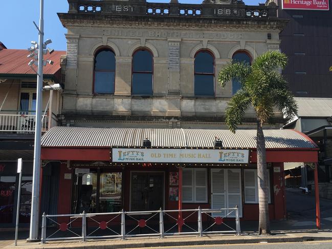 Several businesses allege they are owed money for work performed at Lefty's Old Time Music Hall including a not-for-profit organisation. Pic: Darren Cartwright