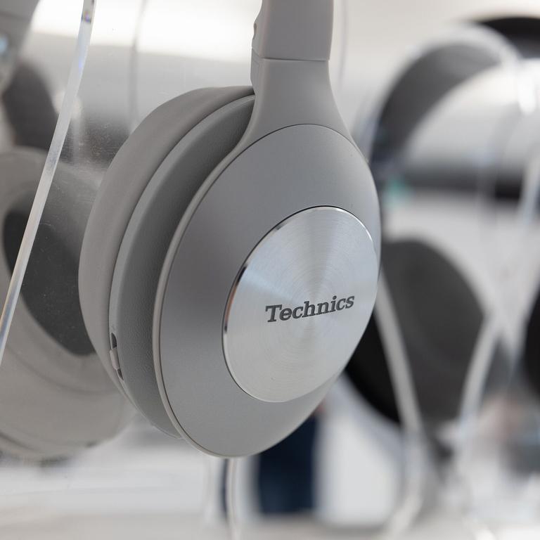 Technics also has a pair of wireless headphones available in two colours.