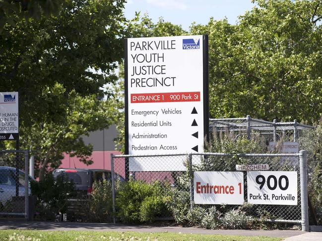 The Parkville youth jail has been hit with a number of serious incidents over the past two months. Picture: Sarah Matray