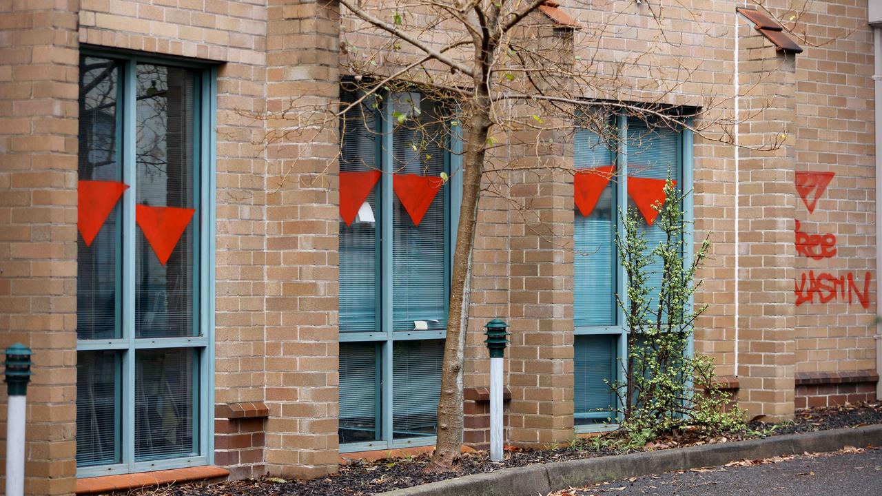 The offices of Prime Minister Anthony Albanese in Marrickville were earlier this year graffittied by protestors. Picture: NewsWire / Damian Shaw