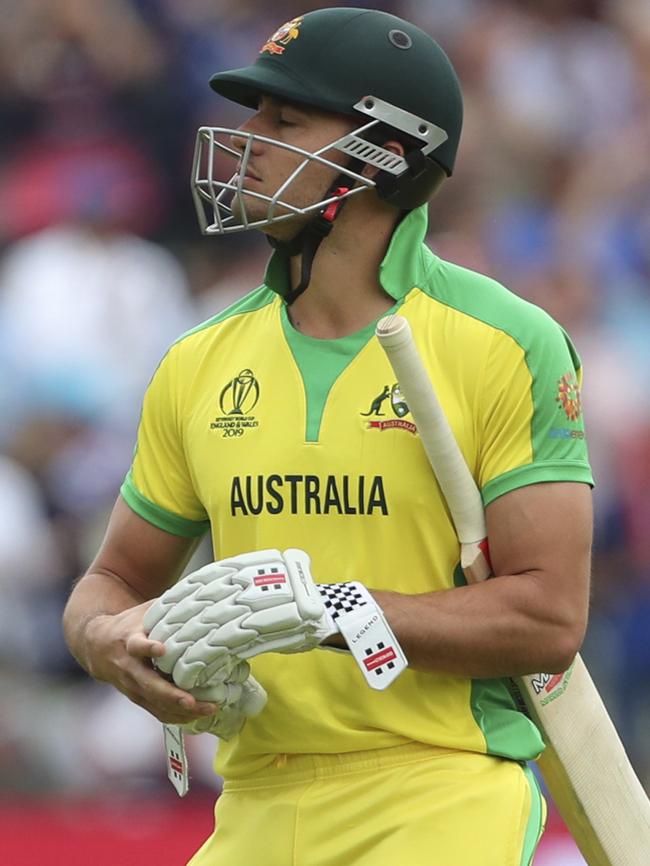 Marcus Stoinis has been left out of the Ashes audition squad. Picture: AP Photo/Aijaz Rahi