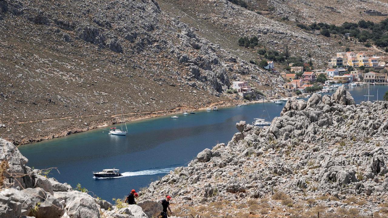 Greek officials broadened a search for British journalist and television presenter Michael Mosley a day after he went missing on the Aegean island of Symi. Picture: AFP