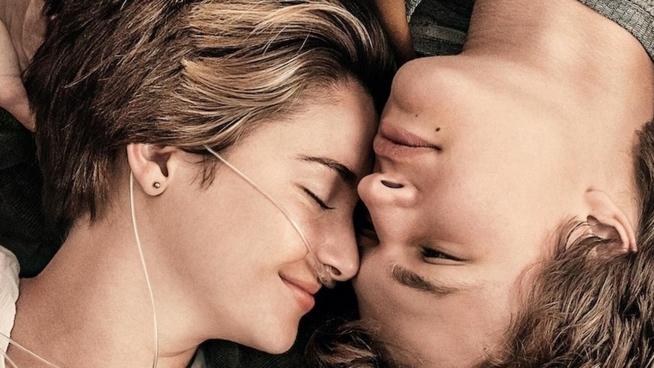 Shailene Woodley and Ansel Elgort star in The Fault In Our Stars. Picture: Supplied