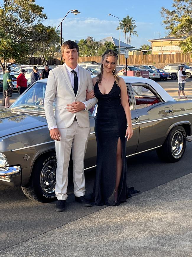 The students of Aldridge State High School celebrate their formal.