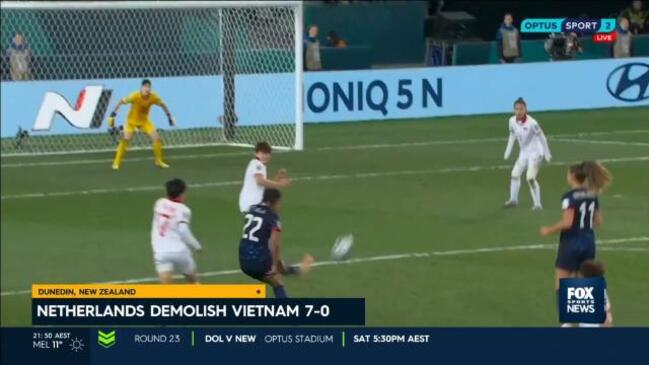 Netherlands demolish Vietnam by 7 goals