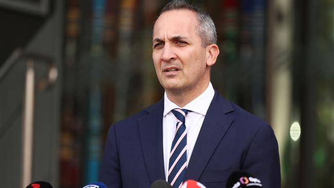 NRL CEO Andrew Abdo said the NRL would consider the return to Monday Night Football as part of the business case for the 18th team. Picture: Matt King/Getty