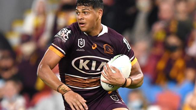 Selwyn Cobbo gives Kevin Walters plenty to think about at the Broncos. Picture: NRL Photos