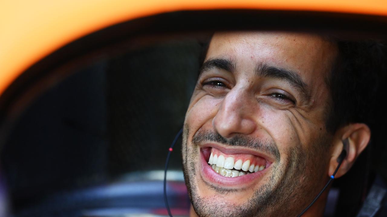 Daniel Ricciardo of Australia and McLaren