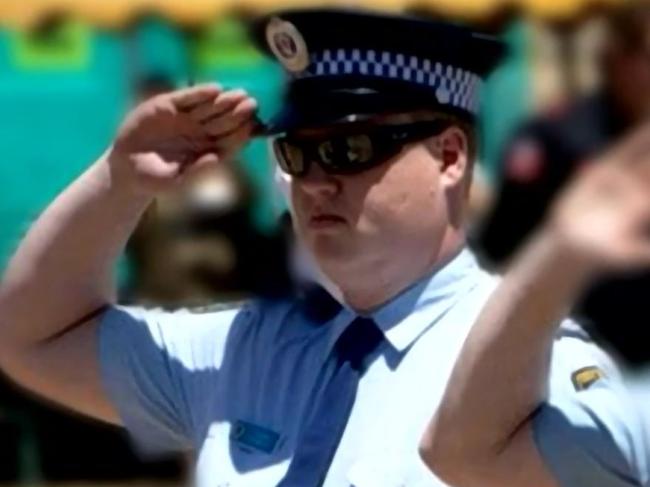 Senior Constable Kristian White was charged after the tasering of Clare Nowland. Picture: 9 NEWS