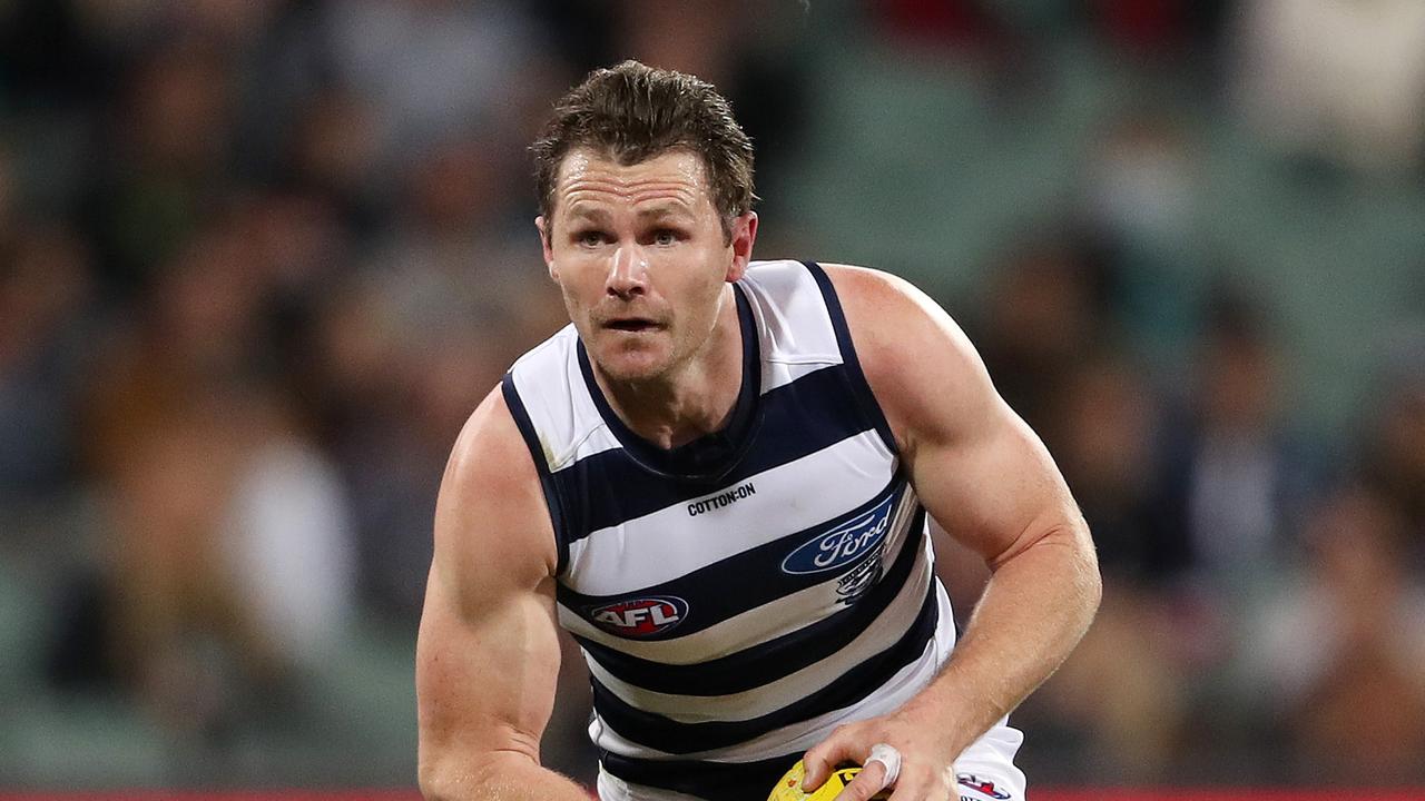 Patrick Dangerfield played one of the worst games of his career on Saturday. Picture: Sarah Reed/AFL Photos via Getty Images