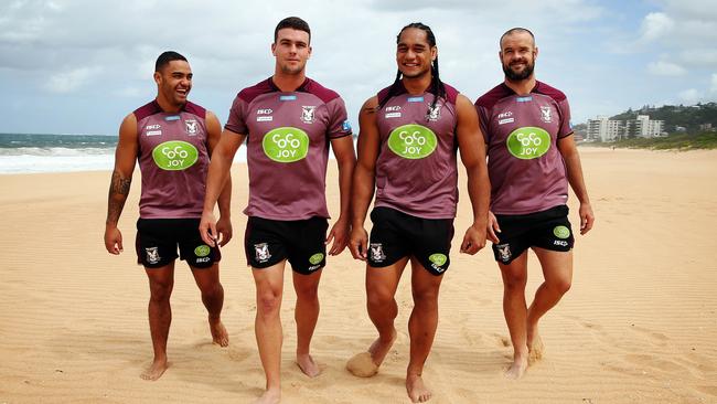 Sea Eagles recruits Dylan Walker, Darcy Lussick, Martin Taupau and Nate Myles.