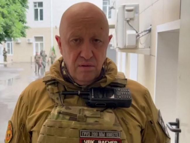 Chief of Russian mercenary group Wagner, Yevgeny Prigozhin. Picture: AFP