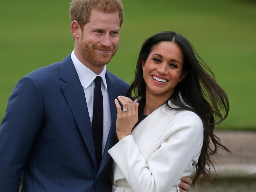 Prince Harry and Meghan Markle. Picture: AFP