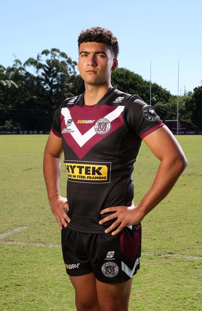 Marsden SHS’s 2024 captain Javon Andrews. Picture: Liam Kidston