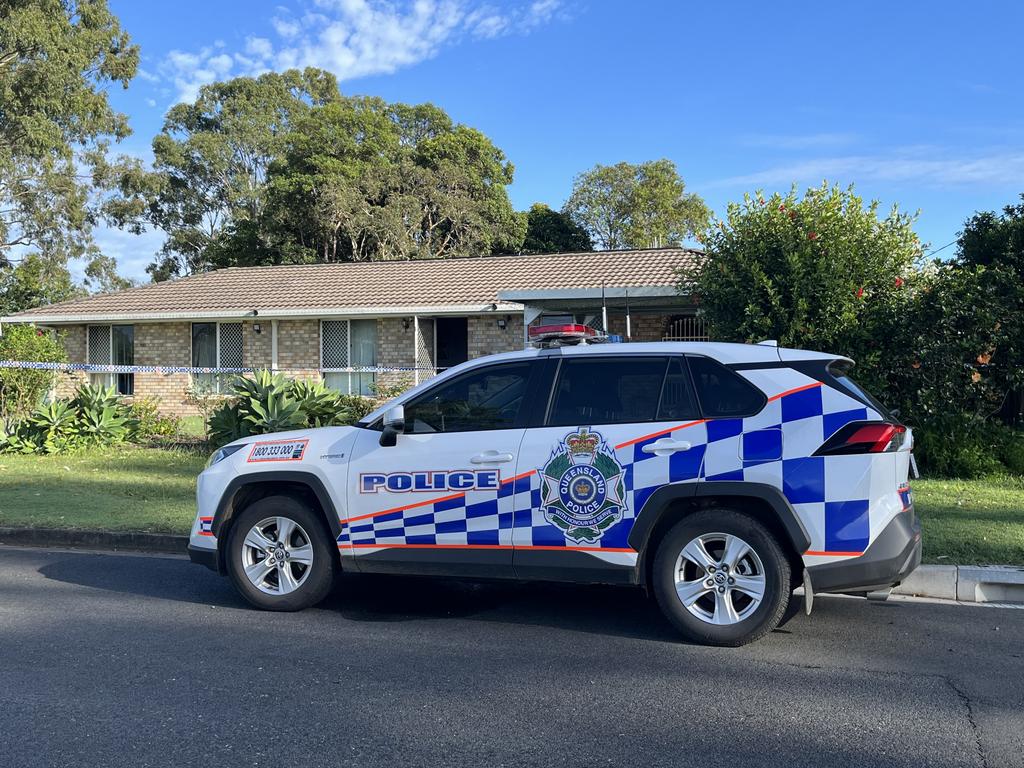The fire started in the home at the corner of Maryborough St and Cardigan St about 10pm on Monday.