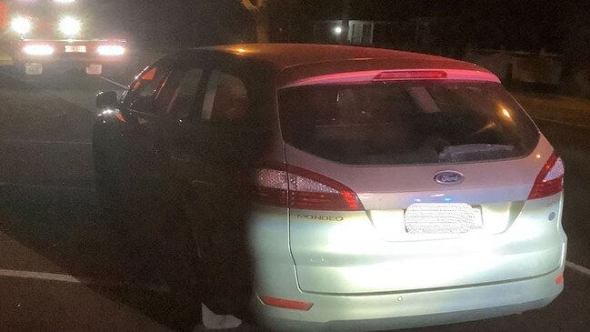 A man had his car impounded after being caught drink-driving in Ballarat on Friday, January 27. Picture: Victoria Police.